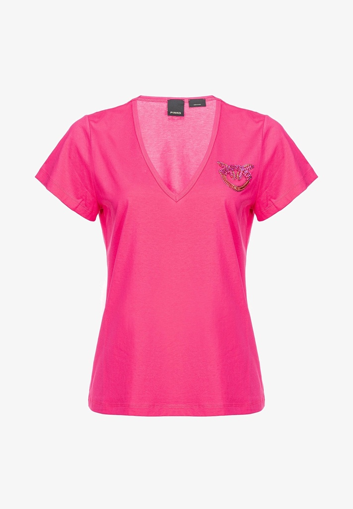 Pinko Turbato t-shirt beetroot