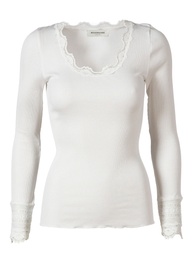 [PO605648] Rosemunde top long sleeves white