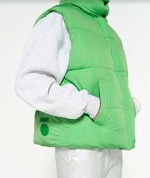 10 days padded vest Apple green