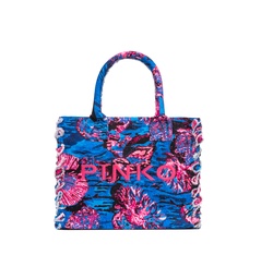 [P/E 2024 ( 10078AOPZ)] Pinko Beach shopping bag multi