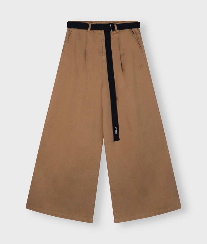 10 days belted pants cedar brown