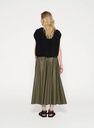 10 days leather look skirt sage